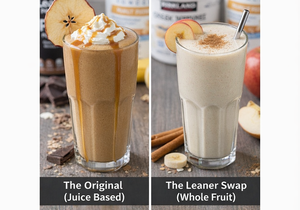 A Tale of Two Smoothies – The “Apple Pie Swap”