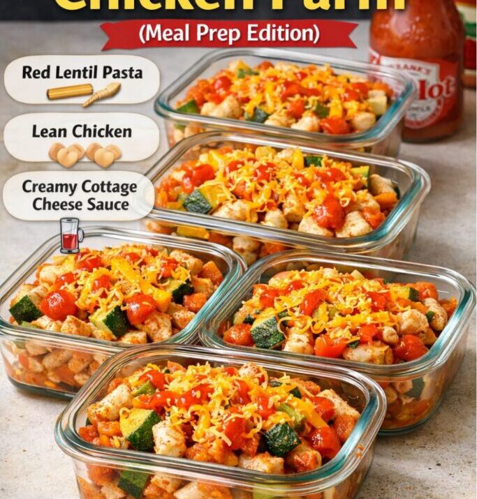 High-Protein Chicken Parm (Meal prep edition)